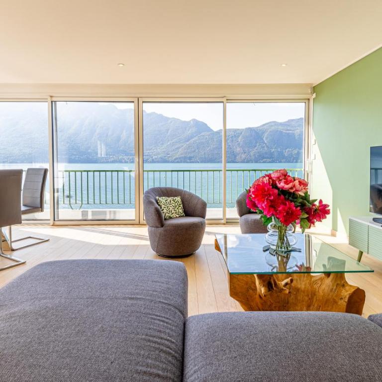 L'Eclat - vue imprenable sur le lac - Appartement 1 Chambre - 12