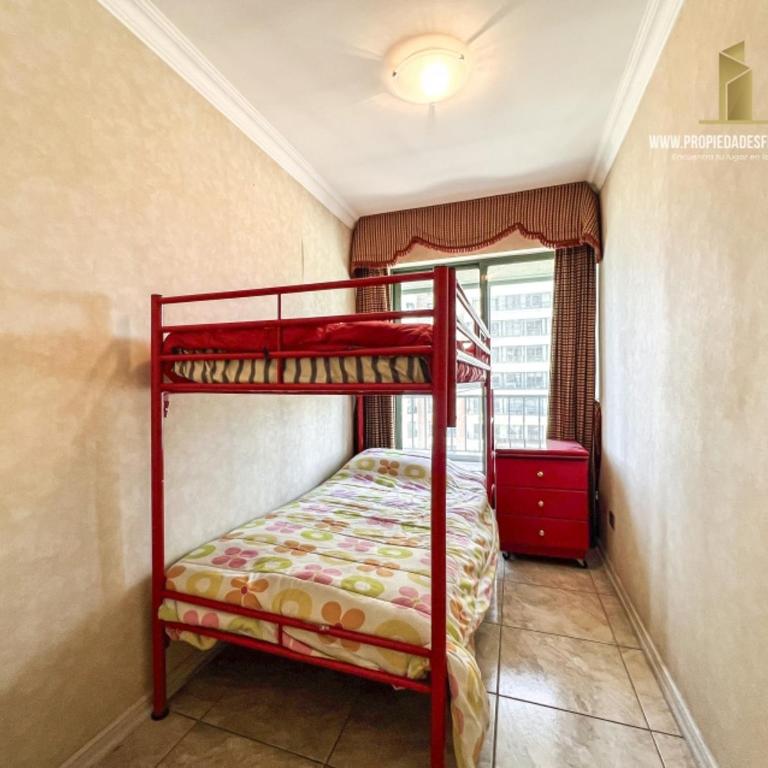 Cómodo depto para 5 personas con vista al mar piscina y wifi 20 - Three-Bedroom Apartment - 2