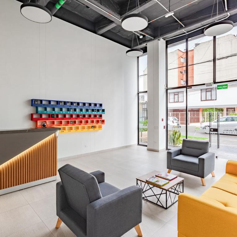 Pixel Living, Apartaestudios Modernos en La Castellana, Calle 100 - Apartamento de 1 dormitorio - 10