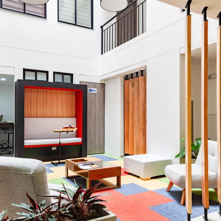 Pixel Living, Apartaestudios Modernos en La Castellana, Calle 100 - Apartamento de 1 dormitorio - 11