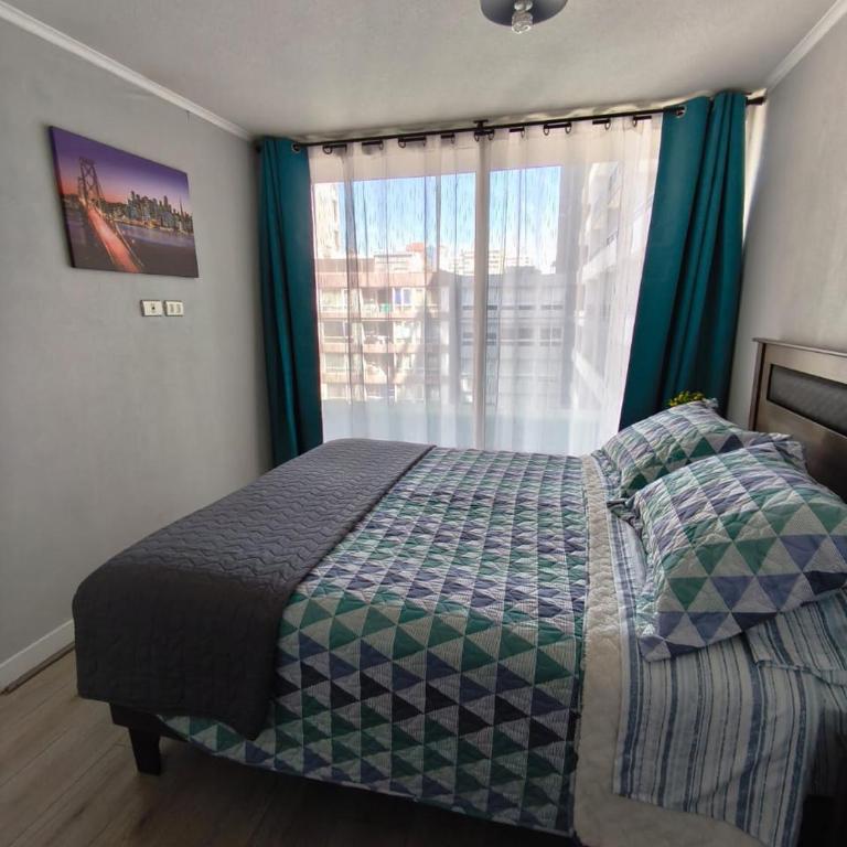 Vive Santiago con Estilo y Espacio - Two-Bedroom Apartment with Terrace - 21