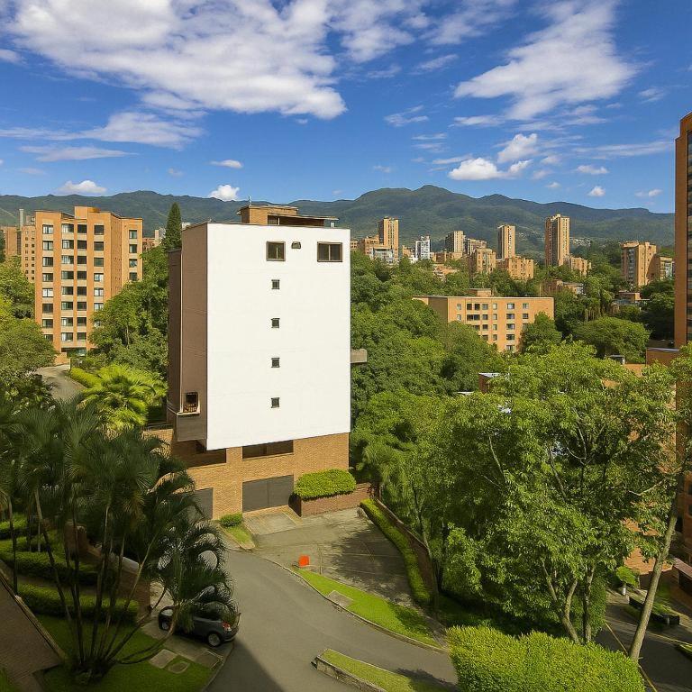 Edificio La Frontera - Vista El Poblado Free Parking & Wifi Recep 24 h - Suite con vistas a la ciudad - 7