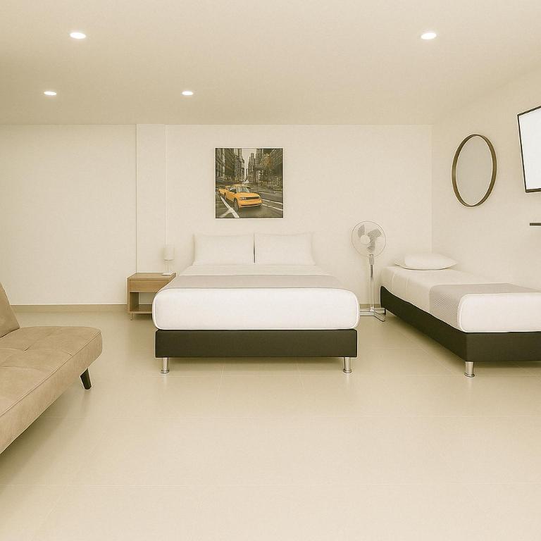 Edificio La Frontera - Vista El Poblado Free Parking & Wifi Recep 24 h - Suite con balcón - 2