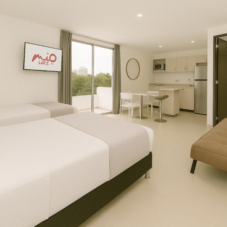 Edificio La Frontera - Vista El Poblado Free Parking & Wifi Recep 24 h - Suite con balcón - 1
