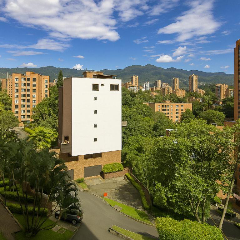 Edificio La Frontera - Vista El Poblado Free Parking & Wifi Recep 24 h - Suite con balcón - 8