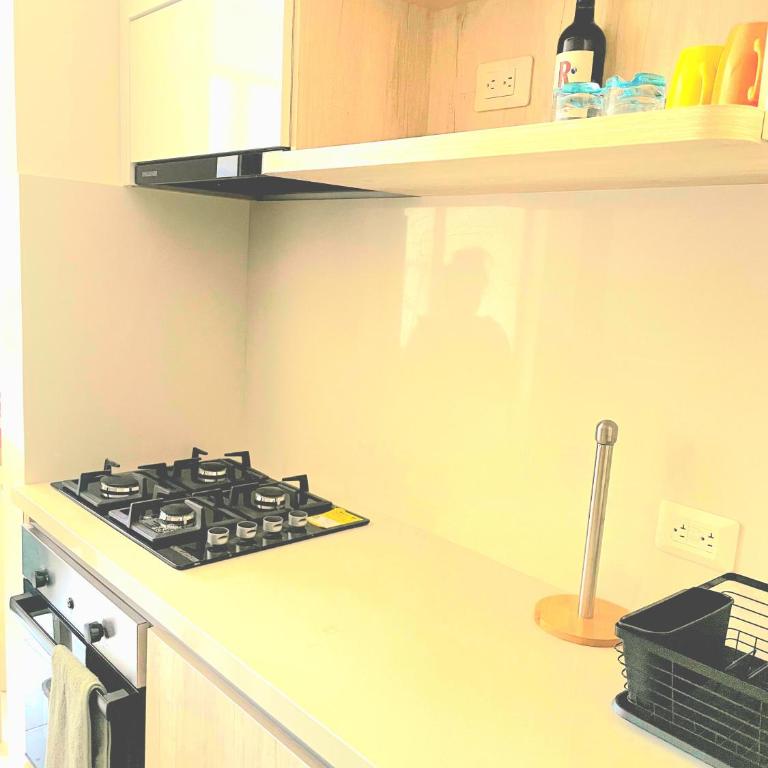 Apto en santa marta a 10 min del mar, excelente descanso - One-Bedroom Apartment with Balcony and Mountain View - 3