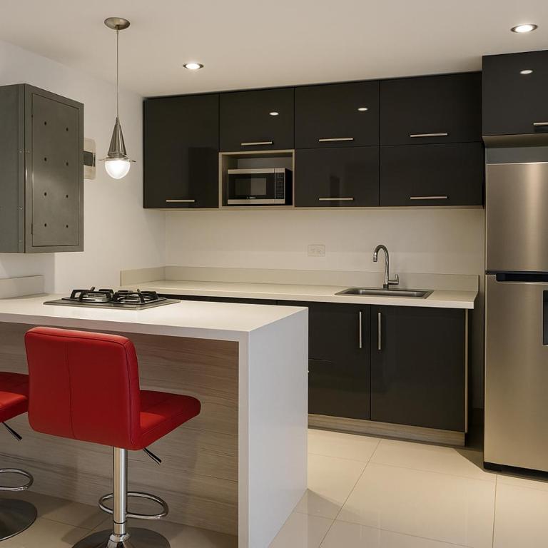 Edificio La Frontera - Vista El Poblado Free Parking & Wifi Recep 24 h - Suite con vistas a la ciudad - 4