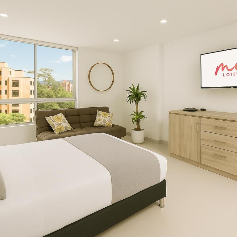 Edificio La Frontera - Vista El Poblado Free Parking & Wifi Recep 24 h - Suite con vistas a la montaña - 1