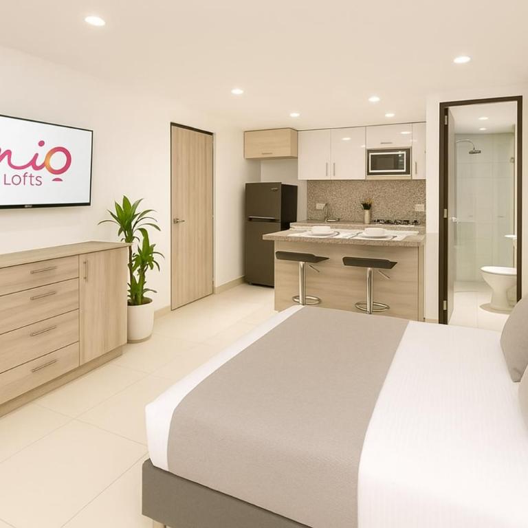 Edificio La Frontera - Vista El Poblado Free Parking & Wifi Recep 24 h - Suite con vistas a la montaña - 5