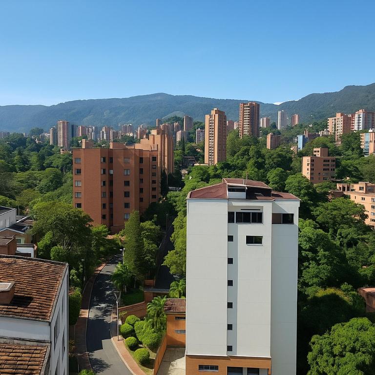 Edificio La Frontera - Vista El Poblado Free Parking & Wifi Recep 24 h - Suite con vistas a la montaña - 4