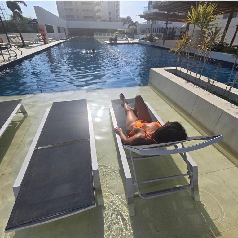 Loft BelloHorizonte vista al mar y reserva cabo tortuga - One-Bedroom Apartment - 4