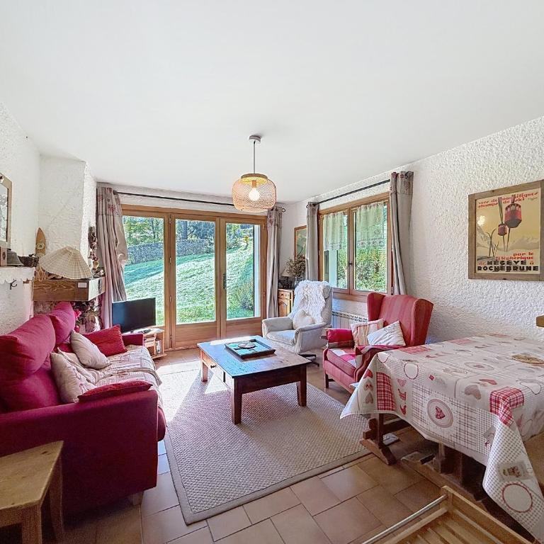 "Charmant 3 pièces avec jardin au pied des pistes de Combloux" - Appartement 2 Chambres - 6