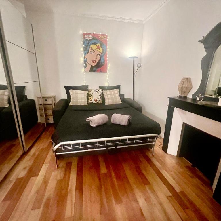 Studio Haut Haut de Gamme - Bain de lumière - Vue sur Paris - Appartement 1 Chambre - 12