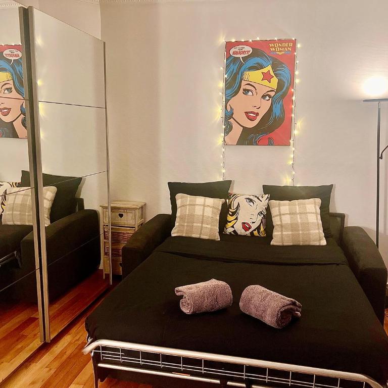 Studio Haut Haut de Gamme - Bain de lumière - Vue sur Paris - Appartement 1 Chambre - 9