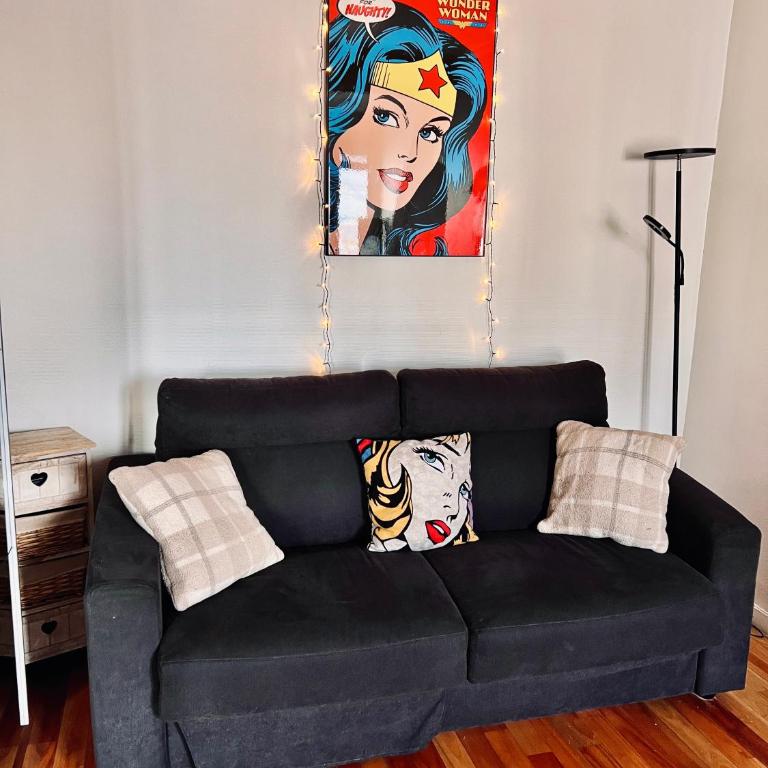 Studio Haut Haut de Gamme - Bain de lumière - Vue sur Paris - Appartement 1 Chambre - 14