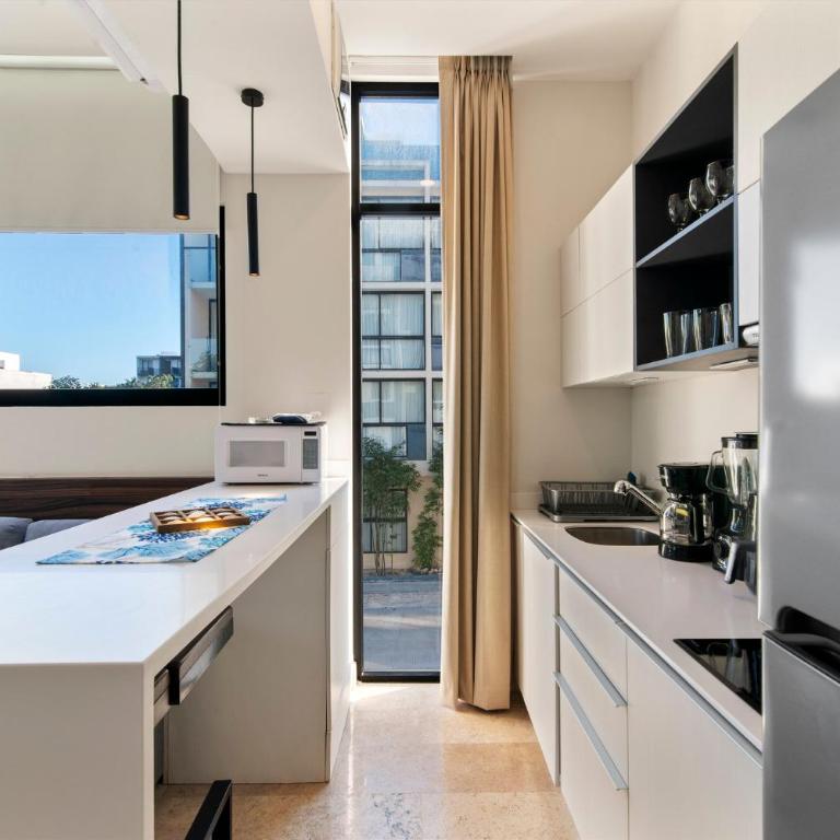 Nuevo Estudio con terraza totalmente equipado Tulum Aldea Zama - Apartamento de 1 dormitorio - 28