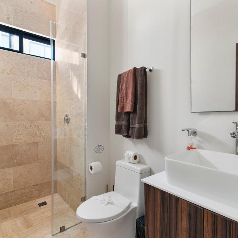 Nuevo Estudio con terraza totalmente equipado Tulum Aldea Zama - Apartamento de 1 dormitorio - 47