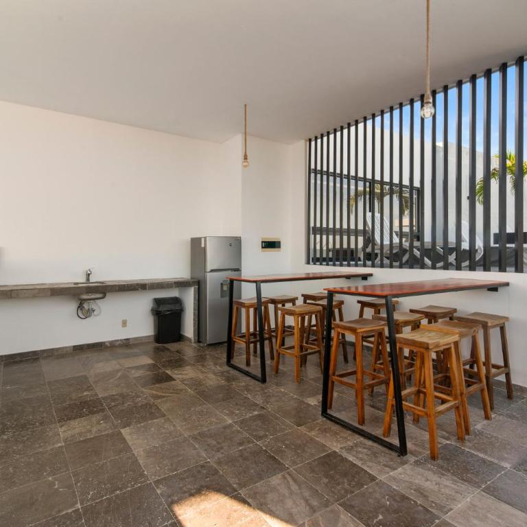 Nuevo Estudio con terraza totalmente equipado Tulum Aldea Zama - Apartamento de 1 dormitorio - 41