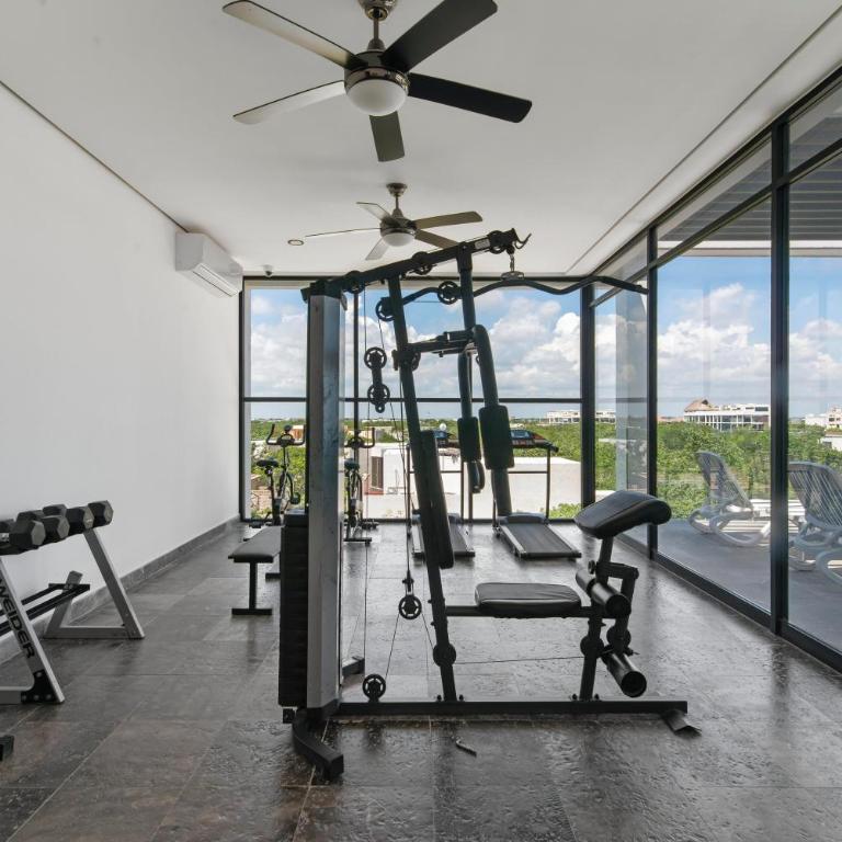 Nuevo Estudio con terraza totalmente equipado Tulum Aldea Zama - Apartamento de 1 dormitorio - 57