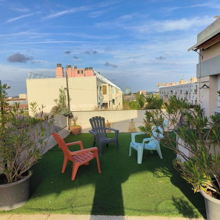 T5 Exceptional! Terrace 60 m2 by station 8 Pers - Appartamento - 7