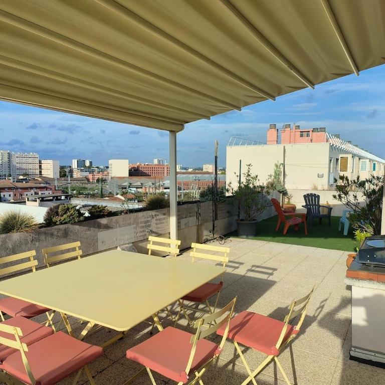 T5 Exceptional! Terrace 60 m2 by station 8 Pers - Appartamento - 14