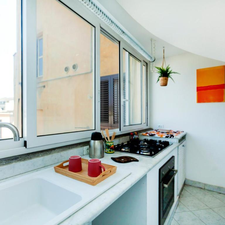 Roma Colosseo, vista da sogno - Appartamento con 2 Camere da Letto e con Vista - 42