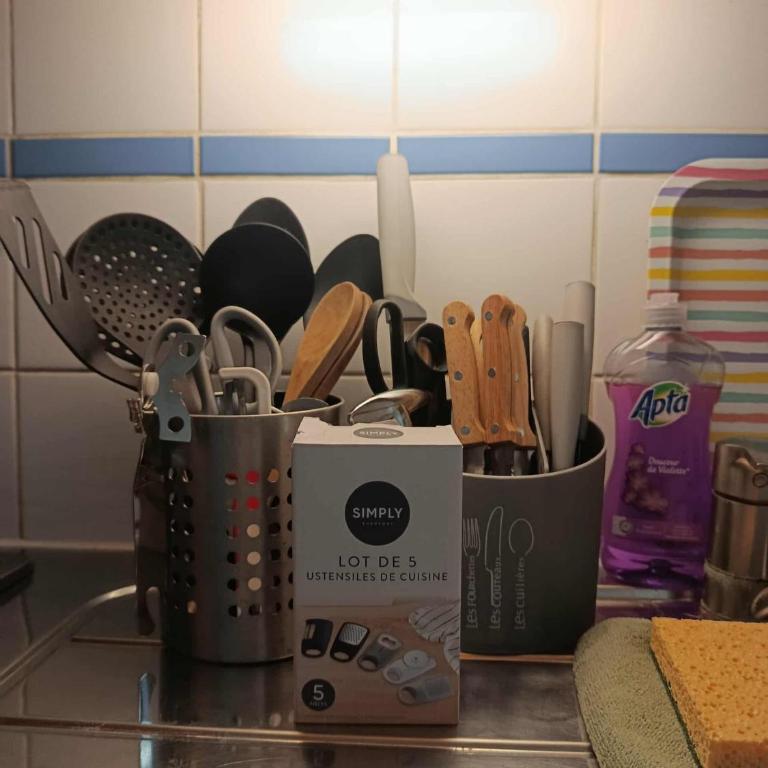 Centre de Dunkerque, Appartement RDC, 2 personnes, parking privé - Apartment - Erdgeschoss - 59