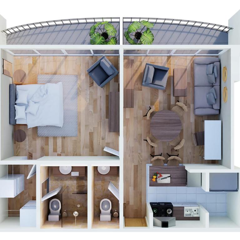 Capitalia 1BR Escape w Parking & Gym - Apartamento - 33