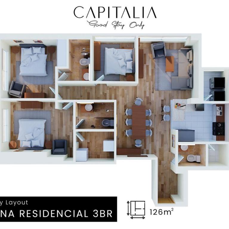 Capitalia Luxurious 3BR Condo with Amenities - Apartamento - 28