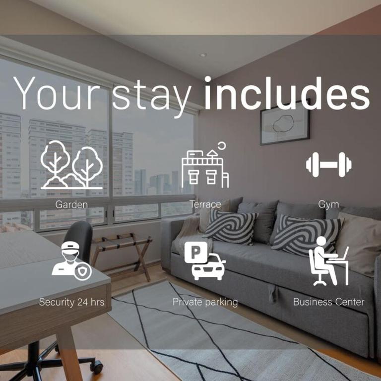 Capitalia 3BR Condo with Parking gym & Terrace - Apartamento - 25