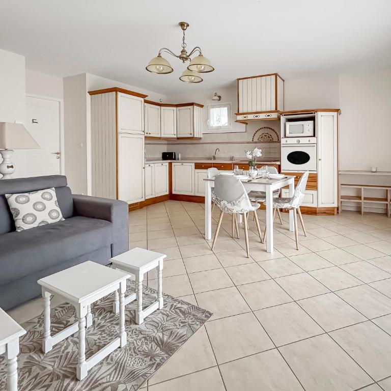 Terrasse, Parking privé, Vue lac & montagne - Appartement 1 Chambre avec Balcon - 9