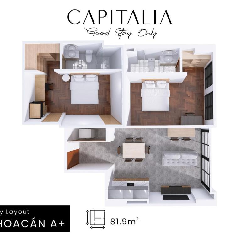 Capitalia Terrace Rooftop Jacuzzi - Apartment - 55