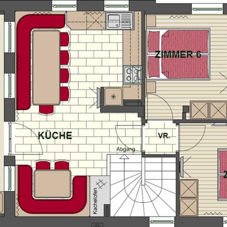 Skihütten LANG auf 1700 m in Hochkrimml, Zillertal Arena - Haus mit 6 Schlafzimmern - 12