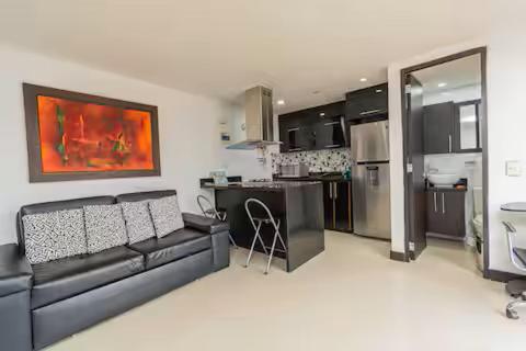 Edificio La Frontera - Vista El Poblado Free Parking & Wifi Recep 24 h - Suite Deluxe - 3