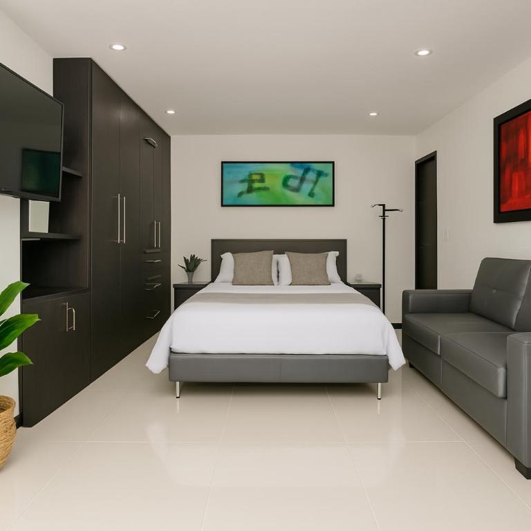 Edificio La Frontera - Vista El Poblado Free Parking & Wifi Recep 24 h - Suite Deluxe - 2