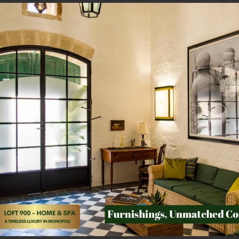 Loft 900 - Home & SPA - A Timeless Luxury in Monopoli - One-Bedroom Apartment - 10