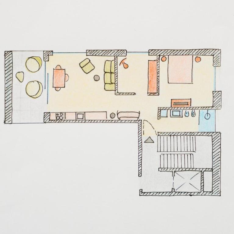 Kreuz Appartement - One-Bedroom Apartment - 22