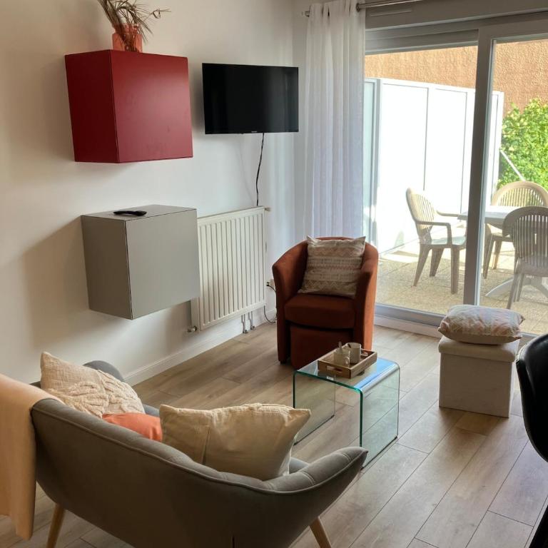 La terrasse d Aristide - Appartamento con 1 Camera da Letto e Vista Giardino - 5