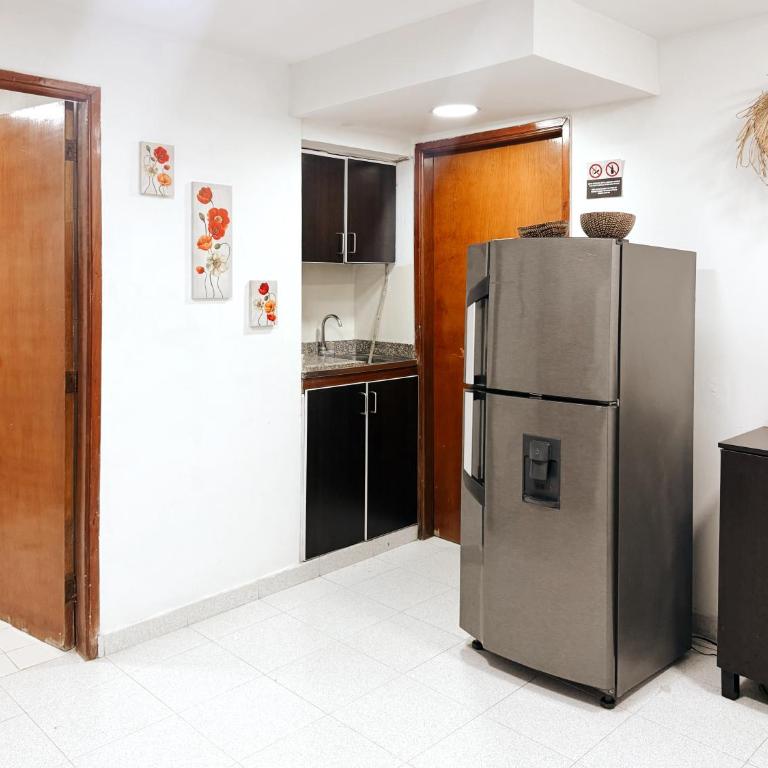 Apartamento centro a una cuadra de la playa y parque de los novios - One-Bedroom Apartment - 20