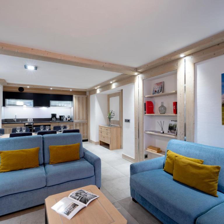 MGM Hôtels & Résidences - Résidence Le Roc Des Tours - Three-Bedroom Apartment for 8 people with Spa Access - 2