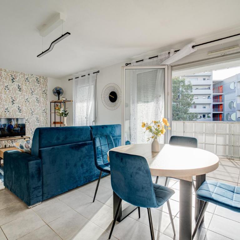 L'étoile de Rêve-Zenith avec parking gratuit et 2 tarasses - Apartamento de 1 dormitorio - 22