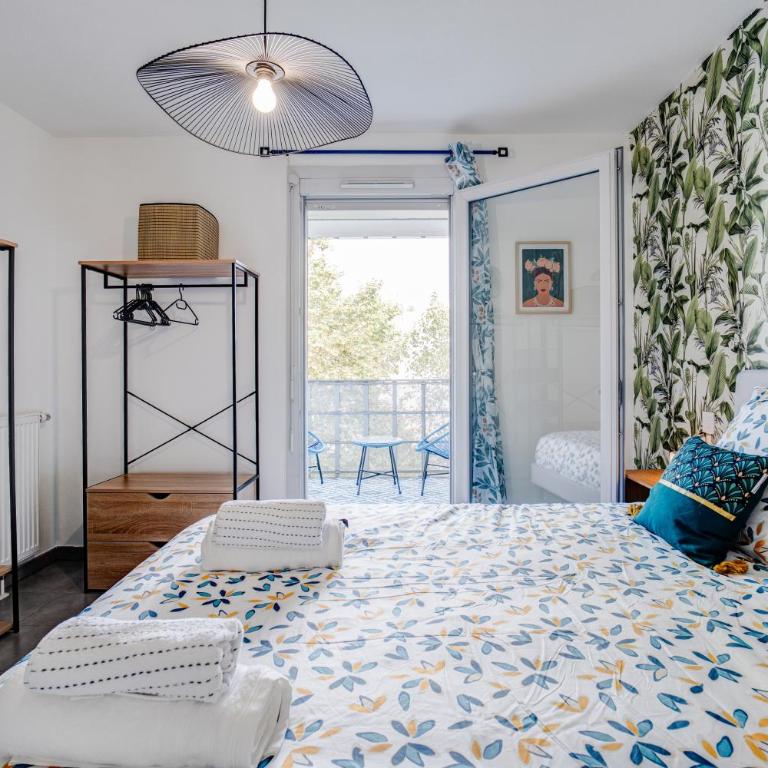 L'étoile de Rêve-Zenith avec parking gratuit et 2 tarasses - Apartamento de 1 dormitorio - 11