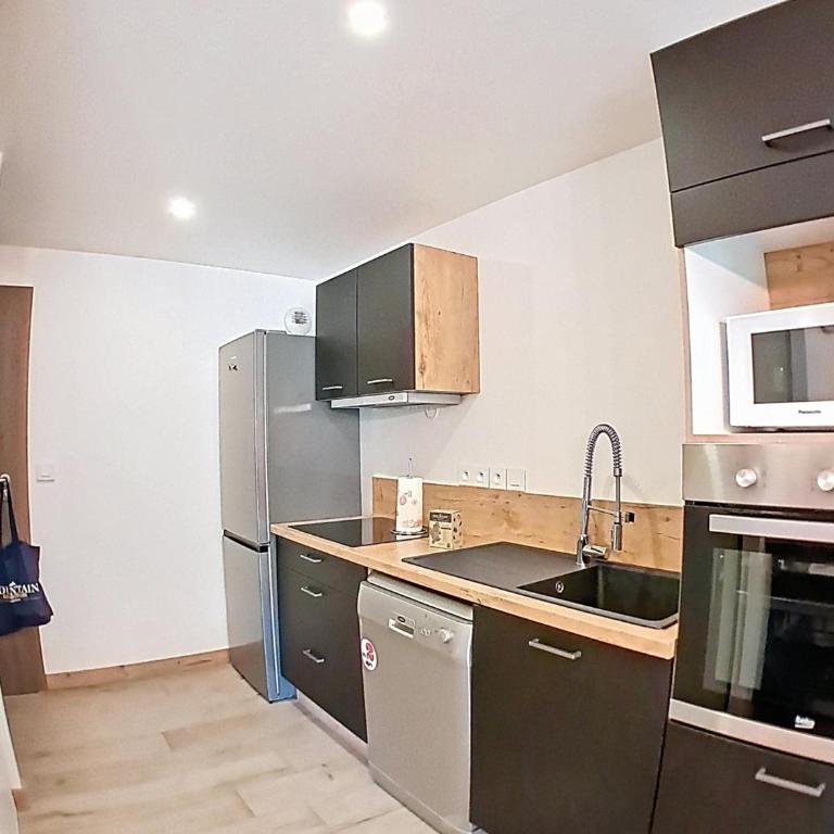 Les 2 Alpes : Appartement 3 pièces 6 pers avec jardin - FR-1-811-47 - Appartamento - 7