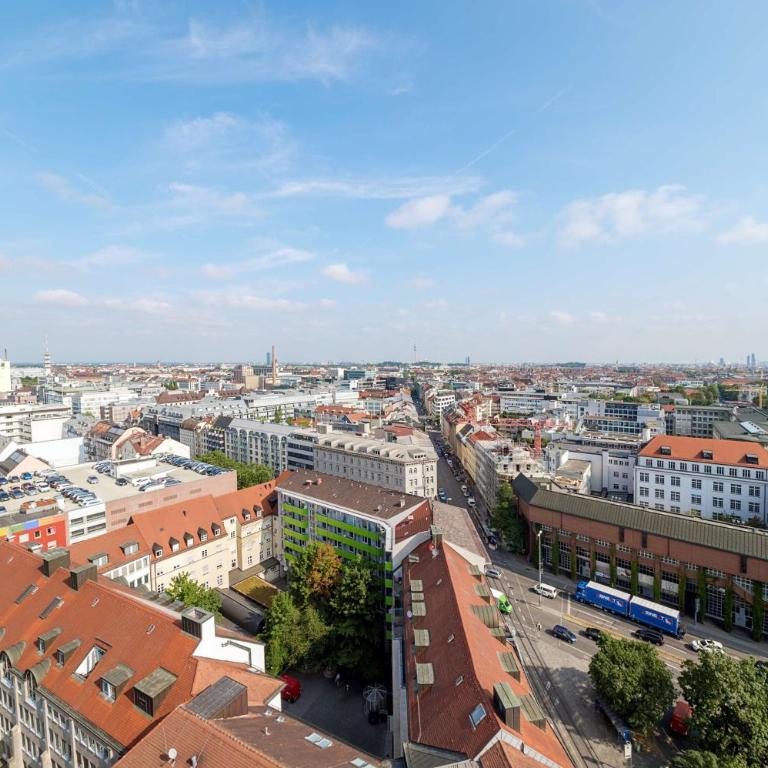 NH Collection München Bavaria - Superior Doppel- oder Zweibettzimmer mit Stadtblick - 6