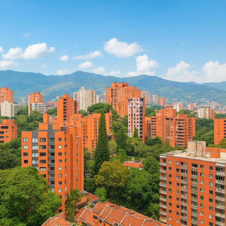 Edificio La Frontera - Vista El Poblado Free Parking & Wifi Recep 24 h - Suite con vistas a la ciudad - 10