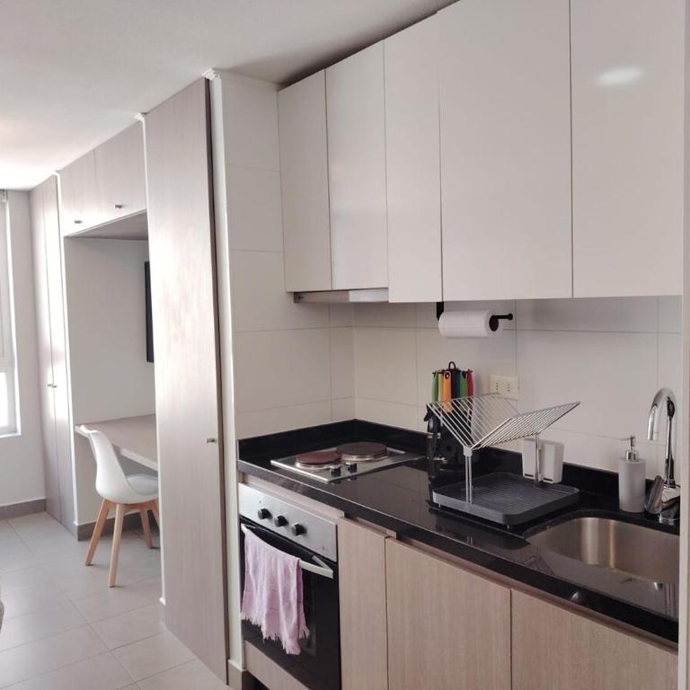 Depto Estudio Full equipado con Estacionamiento - One-Bedroom Apartment - 9
