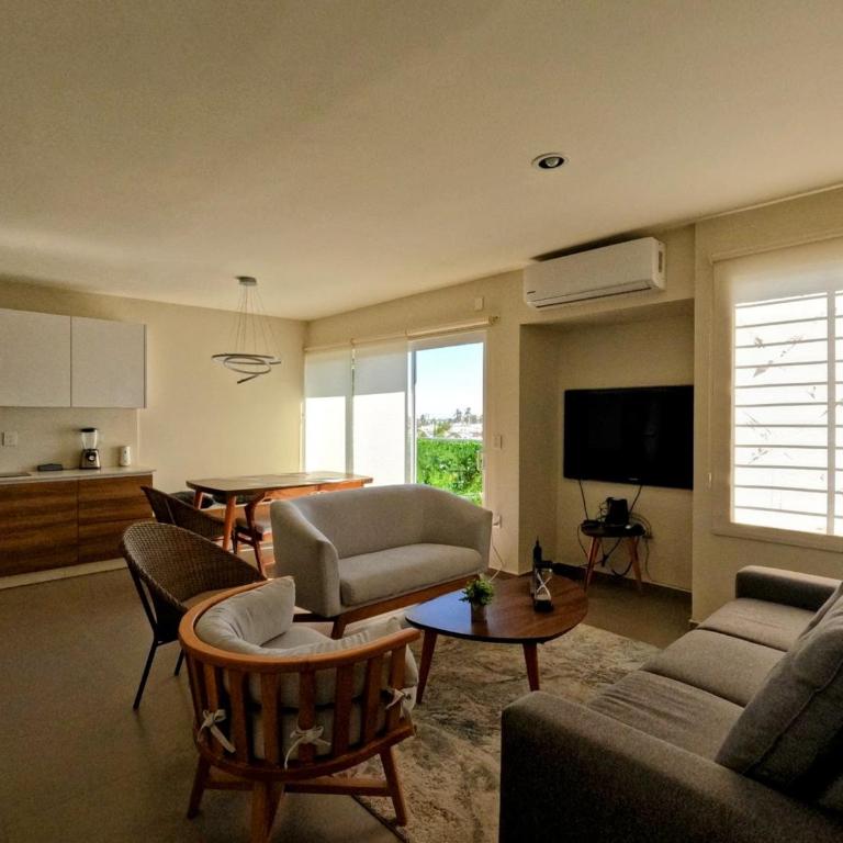 Coto Mareta #3 - Café Armonía con Alberca - 1Min Playa - Two-Bedroom Apartment - 16