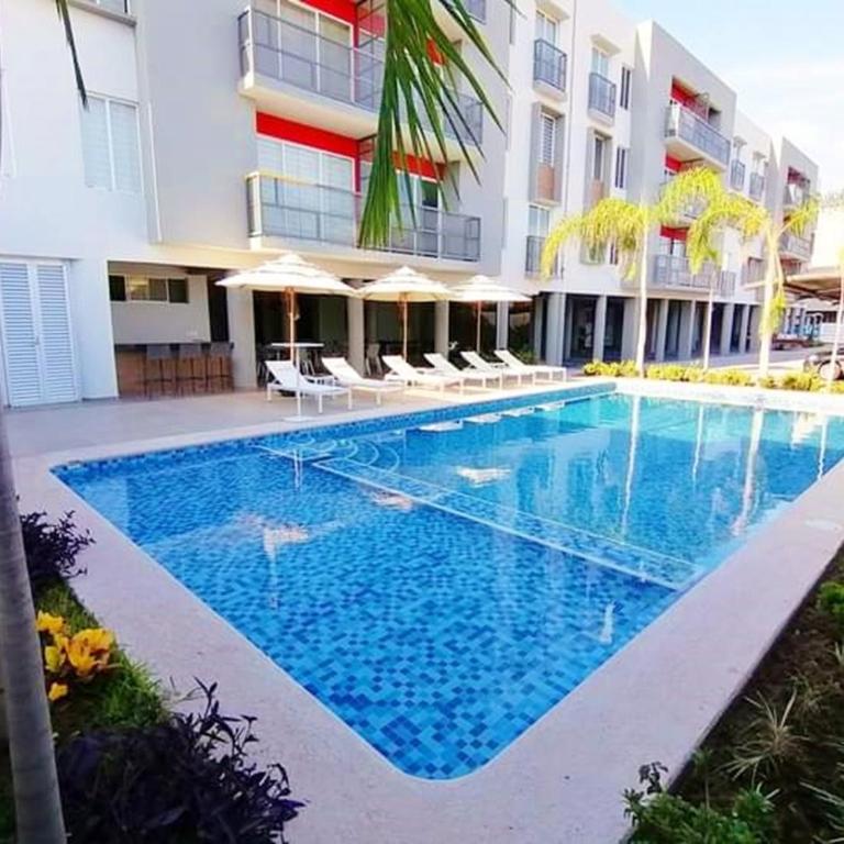 Coto Mareta #3 - Café Armonía con Alberca - 1Min Playa - Two-Bedroom Apartment - 1