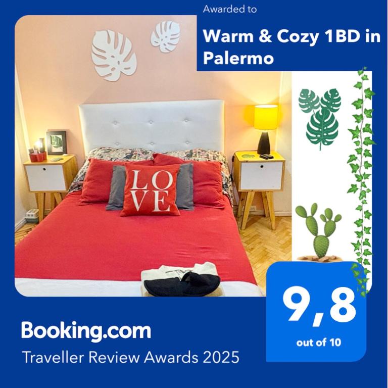 Warm & Cozy 1BD in Palermo - Apartamento de 1 dormitorio - 1