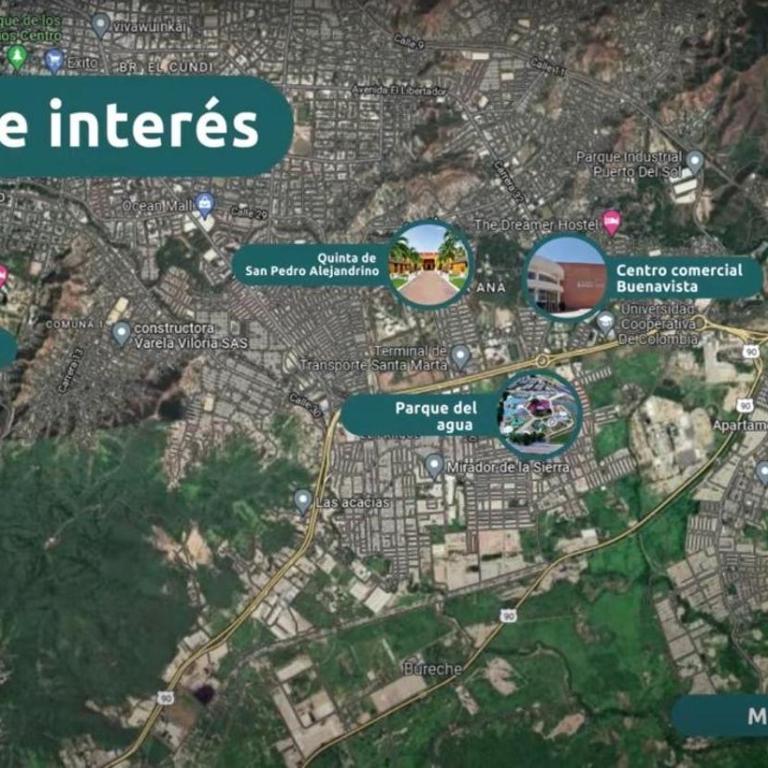 Aviva Sierra Santa Marta Comodo y lindo apartamento para tus vacaciones - Apartamento de 2 dormitorios con balcón - 13